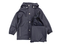 En Fant rainwear pants and jacket blue night